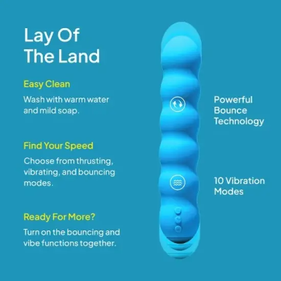 Hello Cake Bounce Vibe Thrusting Vibrator image {4}