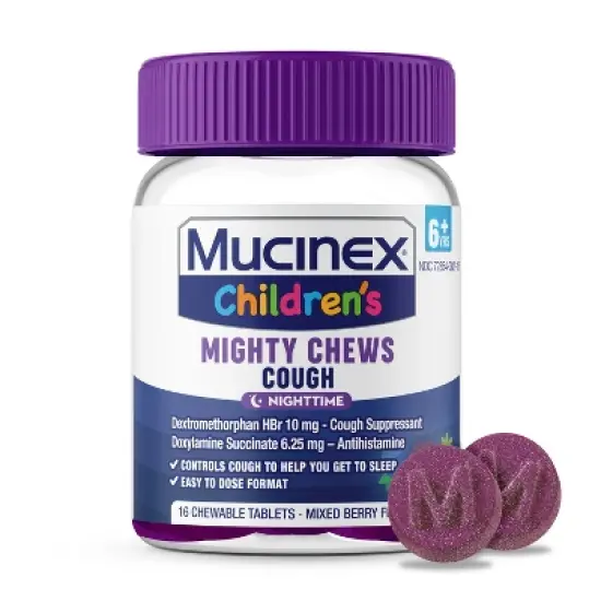 Mucinex Children's Cough Mighty Chews image {11}