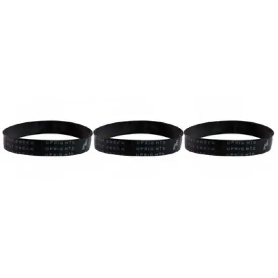 Oreck Commercial 0300604 XL Vacuum Belts, For U2000, XL2000, 2200, 2600, 3700, 4090, 9000, 9300 and DS1700HY Models (Pack of 3) image {1}