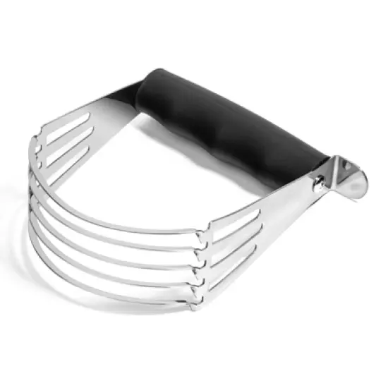 Last Confection Pastry Blender Dough Cutter - Soft Grip Handle & Stainless Steel Blades - Professional Flour Mixer for Pasta, Pie Crust and Cake image {1}