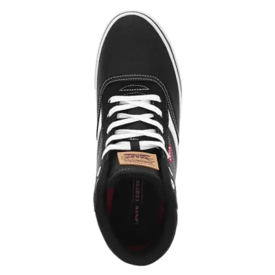Levi's Mens Lance Mid CT CVS UL Canvas and Vegan Suede Casual Lace Up Sneaker Shoe image {1}