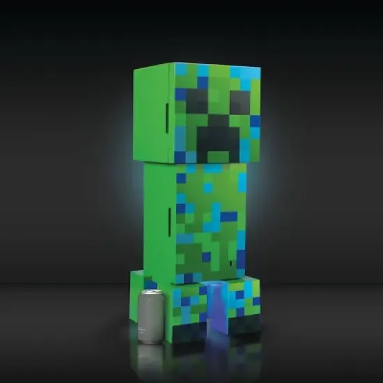 Minecraft Charged Creeper Figural Mini Fridge image {8}