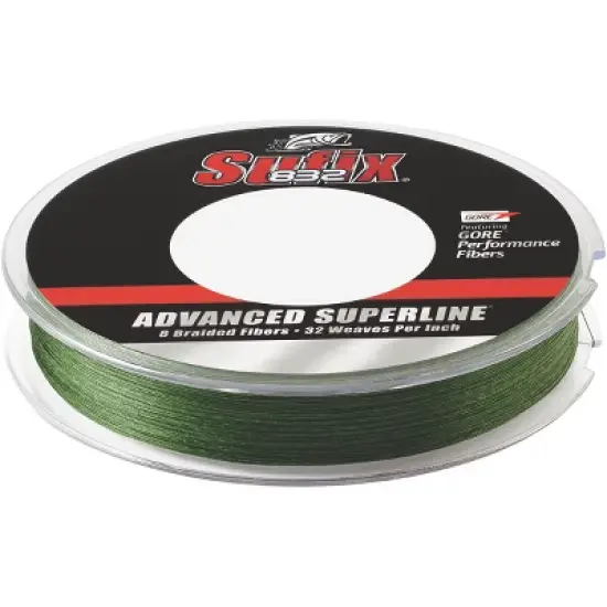 Sufix 150 Yard 832 Advanced Superline Braid Fishing Line - 8 lb. - Low-Vis Green image {1}