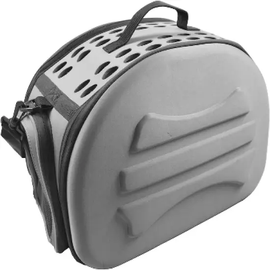 Pet Life Narrow Shelled Collapsible Military Grade Transportable Designer Carrier image {2}