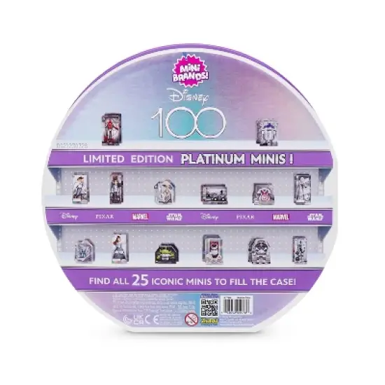 5 Surprise Mini Brands Disney D100 Platinum Collector Case image {2}