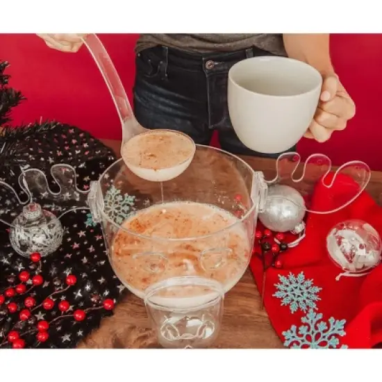 ICUP, Inc. National Lampoon's Christmas Vacation Marty Moose Plastic Punch Bowl with Ladle image {3}