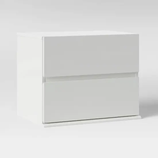 2 Drawer Modular Nightstand White - Room Essentials&trade; image {2}
