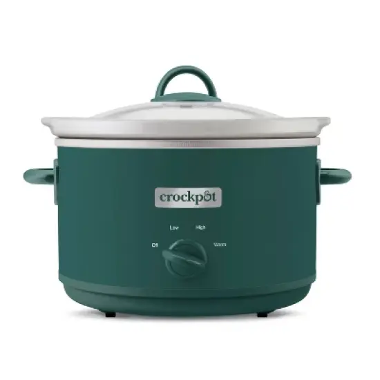 Crock-Pot 4.5qt Slow Cooker: Ceramic Stoneware, 3 Settings, Stay-Cool Handles, Dishwasher-Safe Parts image {6}