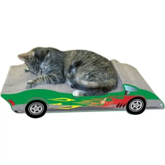 Imperial Cat Scratch 'n Shapes Racer Scratcher - Assorted Color image {2}