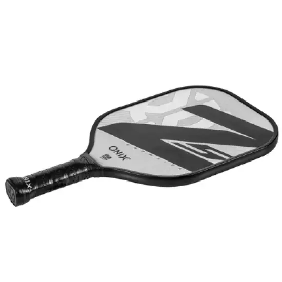 Onix 15.5'' Z5 Wide Body Pickleball Paddle - White: Graphite Core, 8.2 oz, 4" Grip image {4}