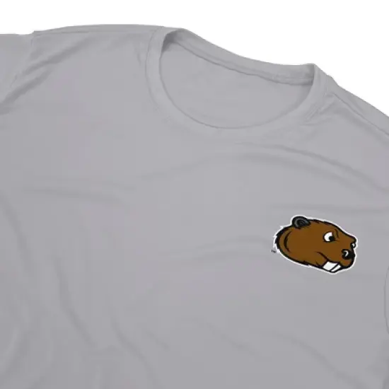 Men's Minot State University Men's Sport Active T-Shirt Left Chest Logo image {4}