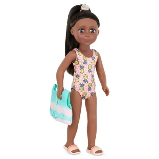 Glitter Girls Malu Poseable 14" Paddle Board Doll image {2}