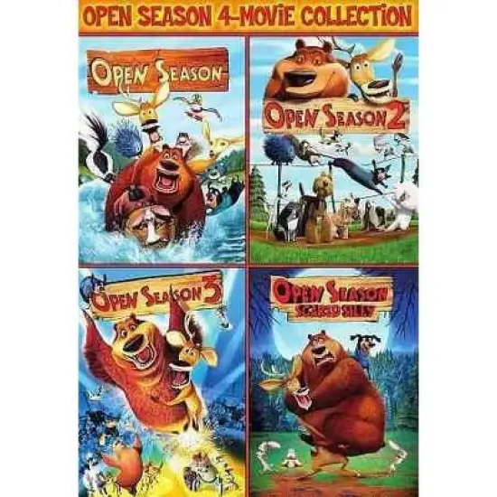 Open Season 1, 2, 3 & Scared Silly (DVD) image {1}