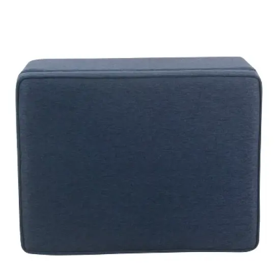 
24" Storage Ottoman - HomePop image {7}