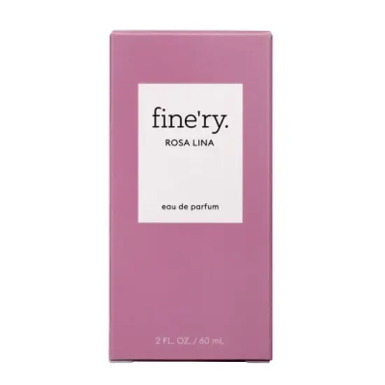 fine'ry. Women's Eau de Parfum Perfume - Rosa Lina - 2 fl oz image {3}