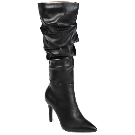 Journee Collection Womens Sarie Tru Comfort Foam Stiletto Knee High Boots image {9}