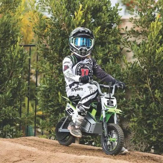 Razor SX350 Dirt Rocket McGrath Motocross Electric Bike - Green image {9}