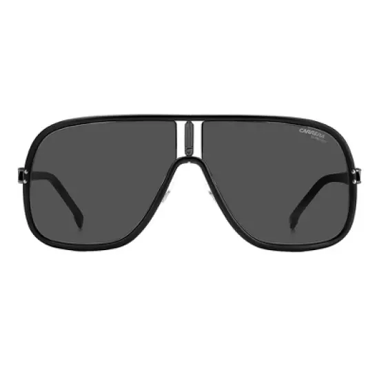 Carrera CA Flaglab11 003_IR Unisex Rectangle Sunglasses Matte Black 64mm image {1}