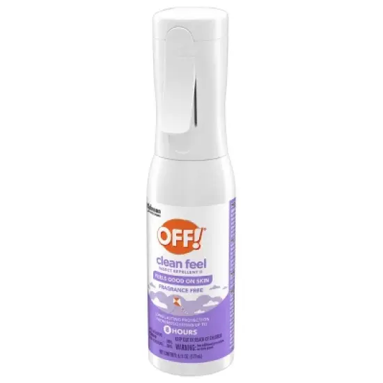 OFF! Clean Feel Fresh Mist Picaridin Insect Repellent DEET-free Bug Spray - 6oz image {11}
