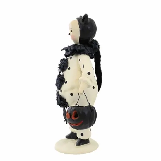 Dee Harvey 8.75 In Boo Boo Halloween Figurine , Lightweight Halloween Decor Halloween Cat Pumpkin (1PC) image {2}