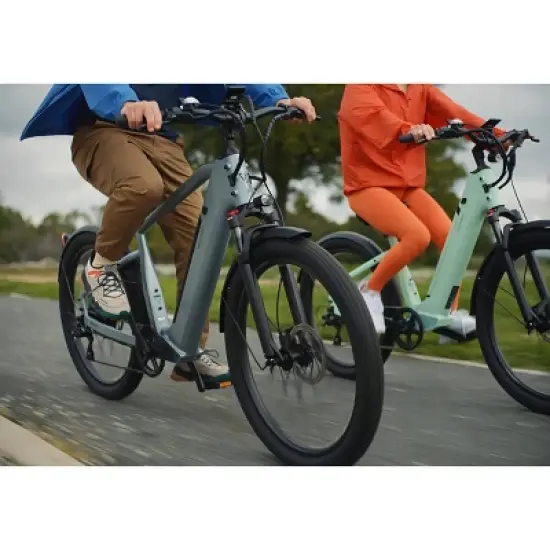 Velotric Adult Discover 1 Plus 26" Step-Through Commuter Electric Cruiser Bike image {6}