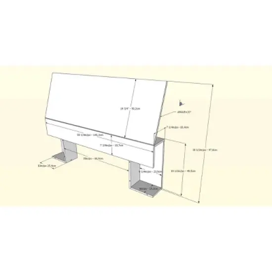 Nexera Full Avenue Lateral Storage Headboard image {4}