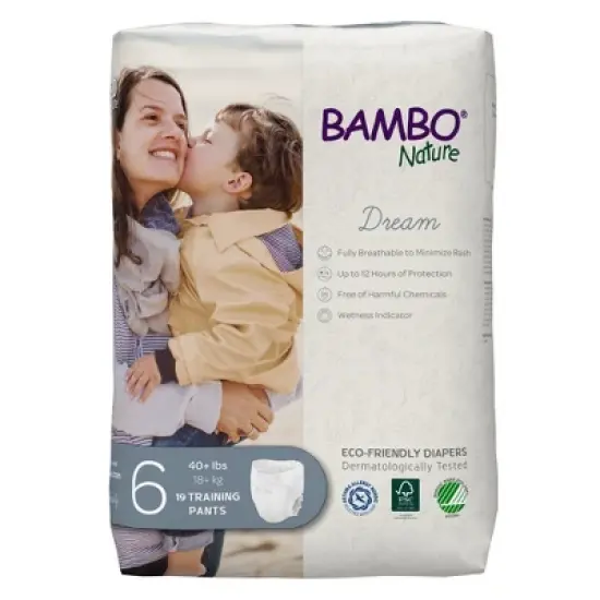 Bambo Nature Dream Unisex Training Pants, Size 6 image {5}