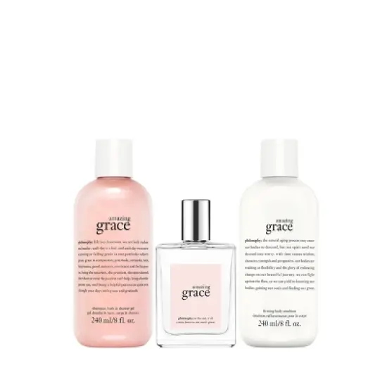 philosophy Women's Amazing Grace Fragrance Eau De Toilette Gift Set - 3pc - Ulta Beauty image {1}