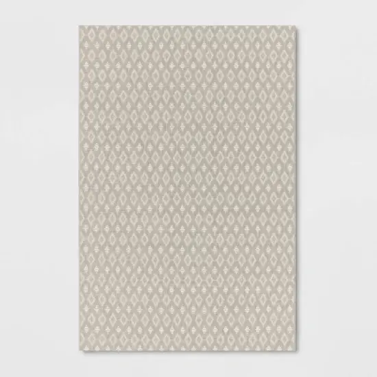 Geo Diamond Indoor/Outdoor Rug Natural - Project 62&trade; image {6}