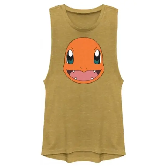 Junior's Pokemon Charmander Smile Festival Muscle Tee image {5}