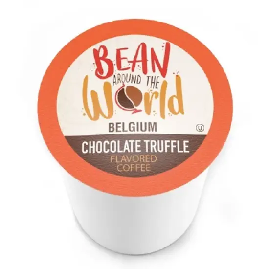 Bean Around The World Chocolate Truffle Flavored Coffee Pods,Keurig 2.0, 40 CT image {11}