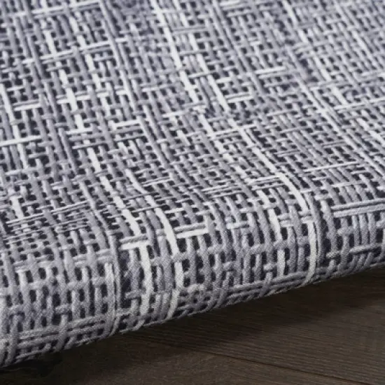 Nourison Washables Modern Flatweave Indoor Non-Skid Area Rug image {5}