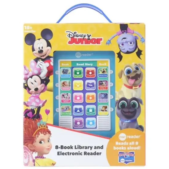 Pi Kids Disney Junior Electronic Me Reader and 8-Book Library Boxed Set image {1}
