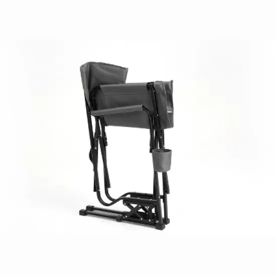 Gulches Outdoor Portable Chairs - Freestyle Rocker Folding Chair with Comfortable Backrest, Grey image {11}