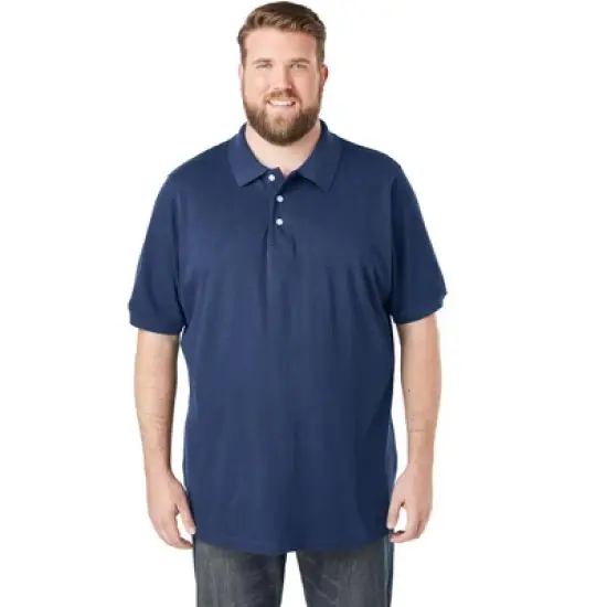 KingSize Men's Big & Tall Shrink-Less&trade; Piqu&eacute; Polo Shirt image {11}