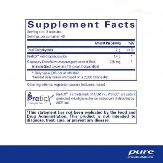 Pure Encapsulations Poly-Prebiotic - Prebiotic Blend to Support the Microbiome and GI Health - 120 Capsules* image {1}