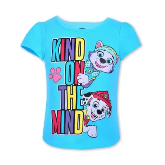 Nickelodeon Girl's 4-Pack Pawsome Explorer Paw Patrol Short Sleeve Graphic Tee Set for toddler image {2}