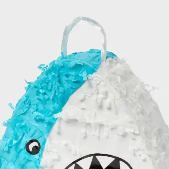 Mini Shark Pi&ntilde;ata Blue - Spritz&trade; image {2}