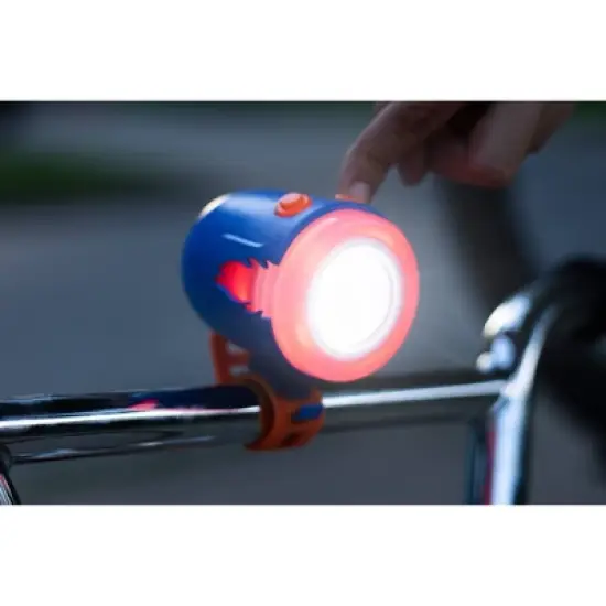 Brightz Ride LED - Flame: Silicone & ABS Bike Light, Handlebar & Seat Post Mount image {2}