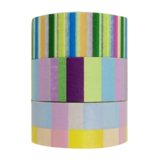 Wrapables Three of Us Washi Masking Tape (Set of 3) image {1}
