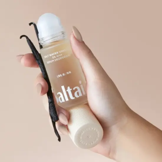 Saltair 5% AHA Serum Roll-On Deodorant - Salt Water Vanilla - 1.7floz image {2}