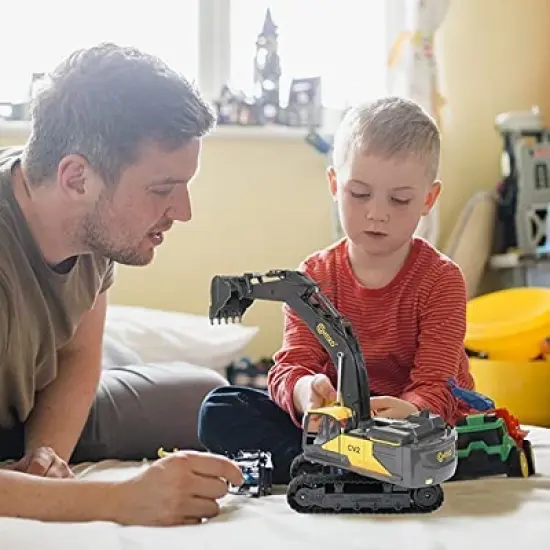 Contixo CV2 RC Excavator -Hobby Grade Construction Vehicle -1:24 Scale with 17 Channels image {5}