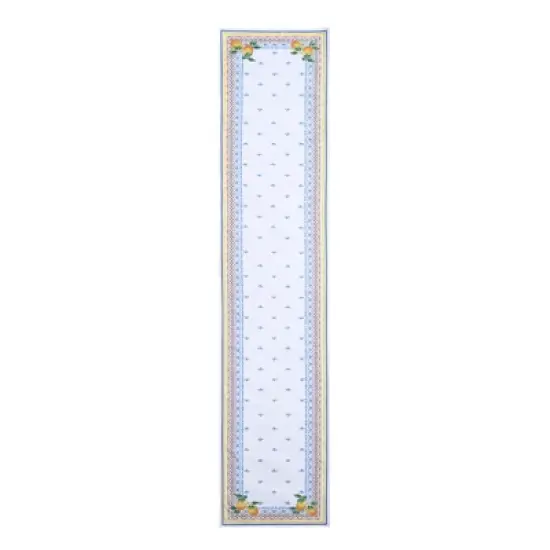 Capri Lemon Table Runner - Multicolor - 13x70 - Elrene Home Fashions image {2}