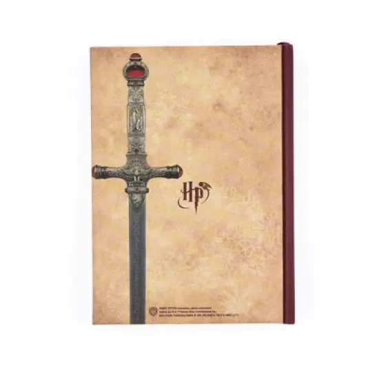 SD Toys Harry Potter House Gryffindor Light-Up Hardcover Notebook image {4}