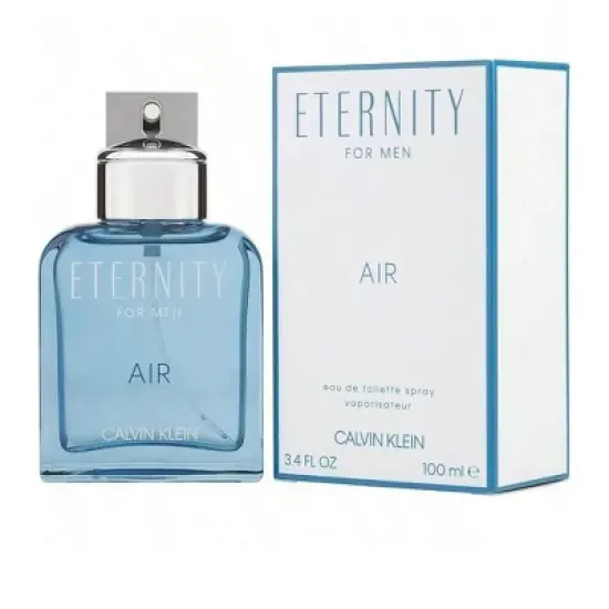 Eternity Air By Calvin Klein Men Juniper Berries, Mandarin Orange, Green Apple, Lavender, Seaweed Edt Spray 3.4 Oz image {1}