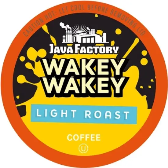 Java Factory Single Cup Coffee, Keurig 2.0, Wakey Wakey Light Roast, 80 Count image {10}