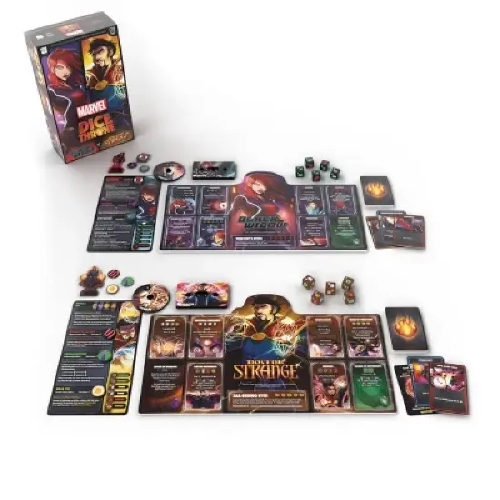Dice Throne Game: MARVEL Black Widow vs. Dr. Strange image {1}