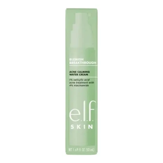 e.l.f. Blemish Breakthrough Acne Calming Water Cream - 1.69 fl oz image {6}