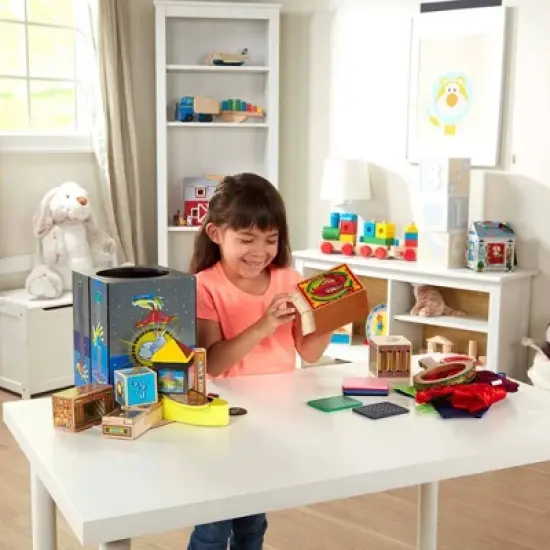 Melissa & Doug Deluxe Solid-Wood Magic Set With 10 Classic Tricks image {3}