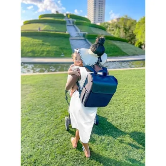 Lulyboo Diaper Bag/Changing Station with Removable Stroller Cady image {1}